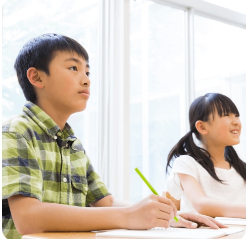 中学生コース（定期テスト・英検対策）の様子